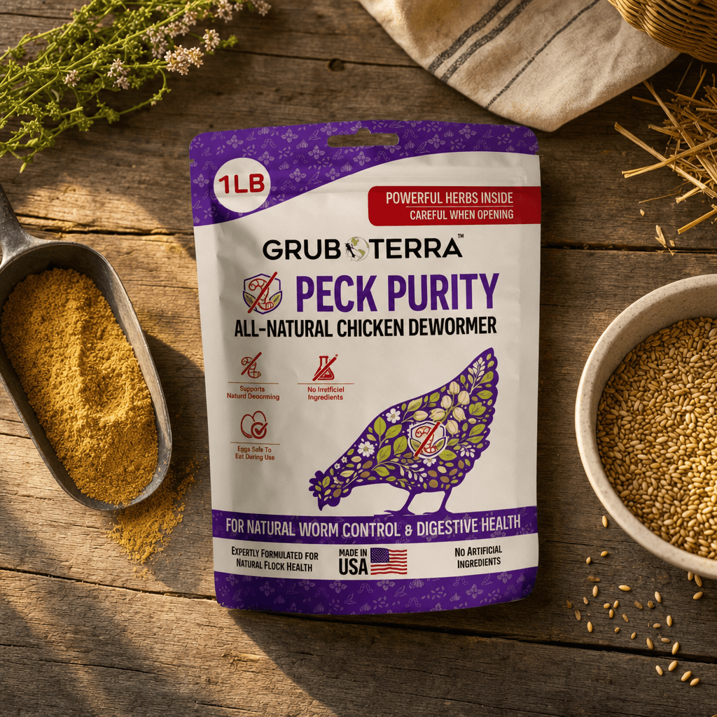 Daily chicken care routine with Peck Purity